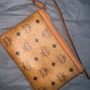 MCM small tote pouch